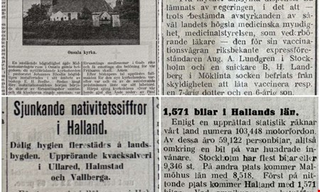 100 år sedan: Vaccination och färre barn