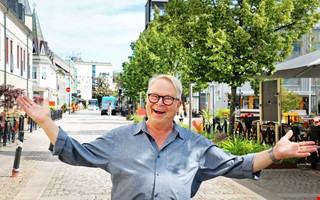 Fritzell minns filmsuccén och inspelningen i Kungsbacka 