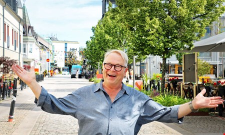 Fritzell minns filmsuccén och inspelningen i Kungsbacka 