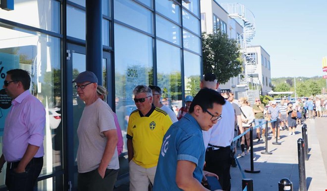 Nyöppning på Kungsmässan: ”Supernöjda”