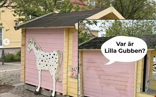 Lilla Gubben efterlyses – borta från torget