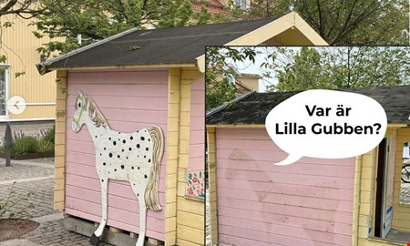 Lilla Gubben efterlyses – borta från torget