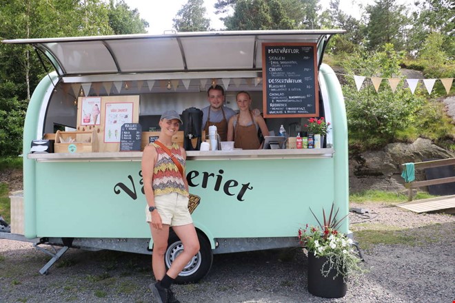 Food truck öppnar vid populära badholmen