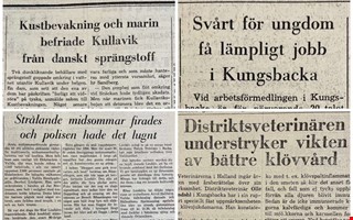 50 år sedan: Sprängstoff och stängsel vid E6