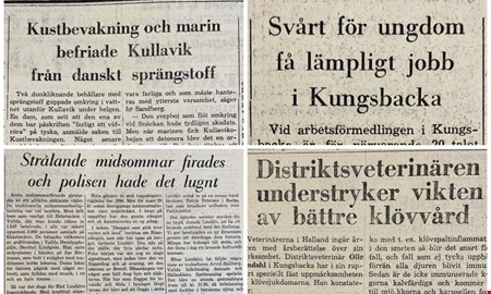 50 år sedan: Sprängstoff och stängsel vid E6