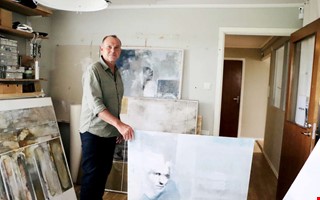 Återbruk till konst – naturen ger Lars inspiration