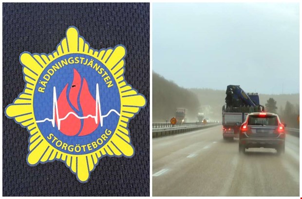 Dubbla trafikolyckor på E6: Dubbla trafikolyckor på E6: