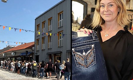 Galna rekordet – folk från hela Norden besökte butiken