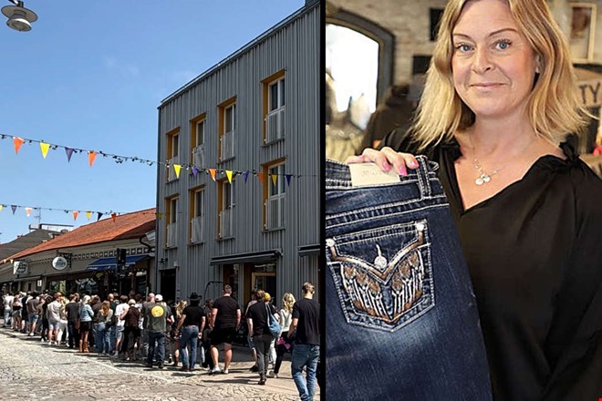 Galna rekordet – folk från hela Norden besökte butiken