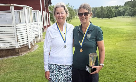 Golfare tog två pallplatser – hon vann SM-guldet