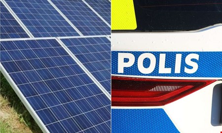 Arbetsplatsolycka i Åsa – fick ström genom kroppen