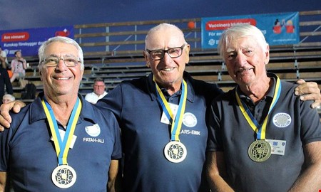 Kungsbacka tog guld och silver vid SM i boule 