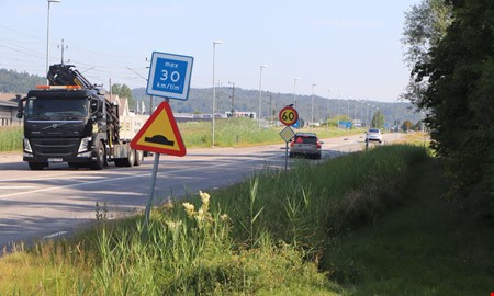 Otydlig skyltning – nu kan farten sänkas på viktiga leden 