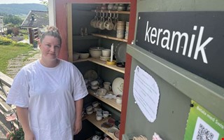 Premiär: Cissi öppnar egen keramikbod