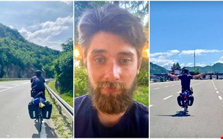 Galna resan – Emil cyklar från Särö till Georgien