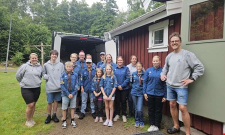 Rekordmånga scouter redo för stora lägret