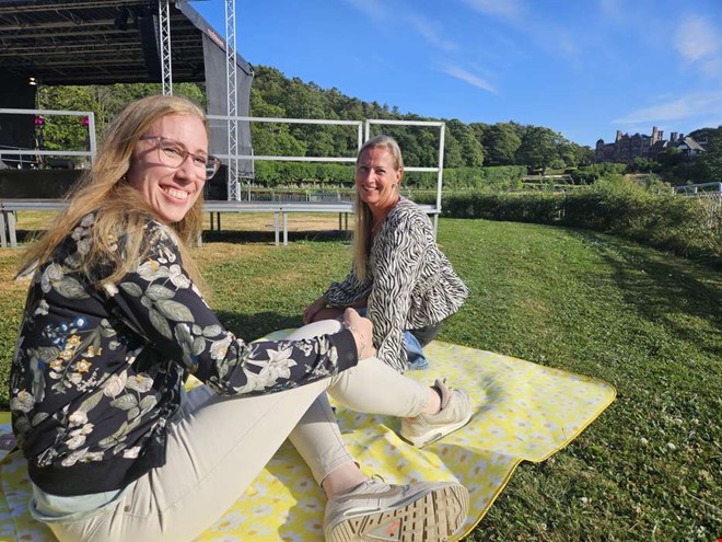 Fin kväll för musikalartister på Tjolöholm 