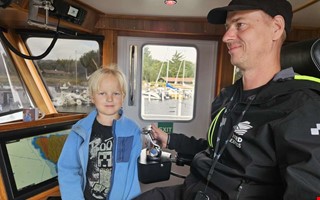 Jonas har öppnat båtlinje – vill locka till sig turister