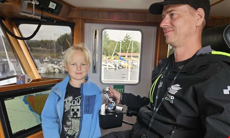 Jonas har öppnat båtlinje – vill locka till sig turister
