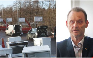 Politikerns irritation – bilar tvingas vända vid Klovsten