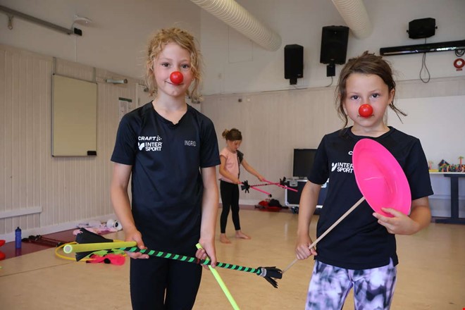 Cirkus på schemat för sommarskolan i Åsa 