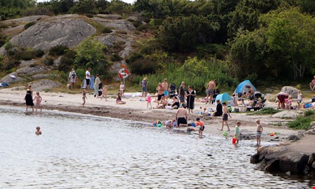 Sommaren är tillbaka – så varmt är det på din badplats