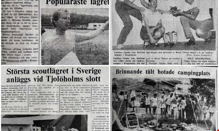 40 år sedan: Brand på camping och svartsjukedrama