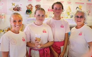 Populära glasscaféet rankas bland de bästa i landet