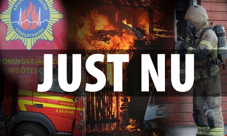 Räddningstjänsten har fått in larm om brand i villa 