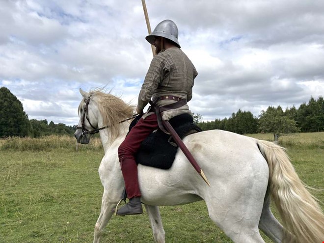 Medeltida riddare i Frillesås i dagarna tre 