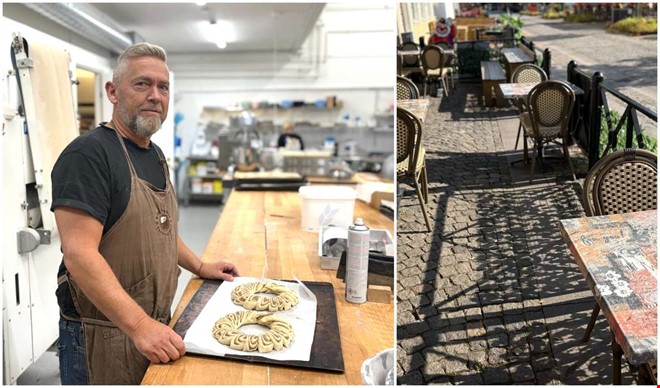 Stöld under festival – bageriet efterlyser bord och stolar