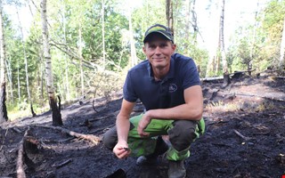 Skogsägaren hyllar insatsen vid branden: ”Kunde gått illa”