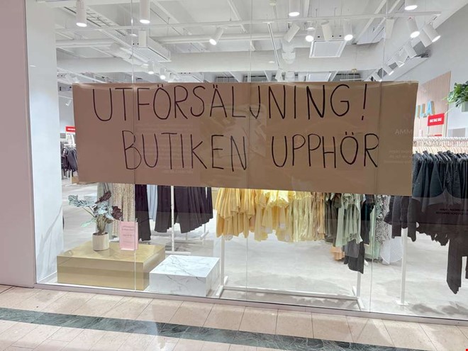 Efter tre år – butiken stänger på Kungsmässan