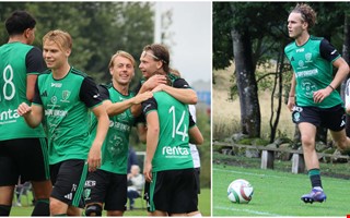 Gjorde hattrick på fem (!) minuter i överkörningen: 