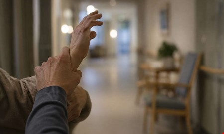 Boende tog sig in till kvinna – tog strypgrepp 