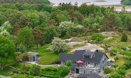 Villa med vinkällare och bastu väckte stort intresse