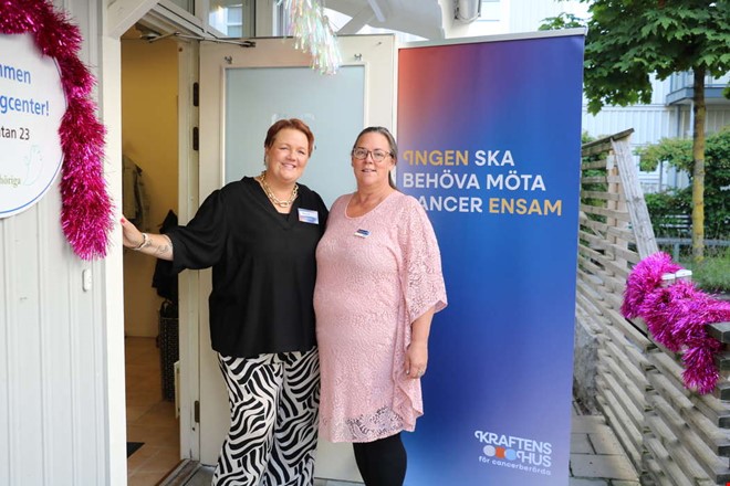 Ny mötesplats för cancerberörda invigd i Kungsbacka