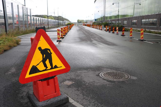 Därför grävs det bakom P-hus Linden