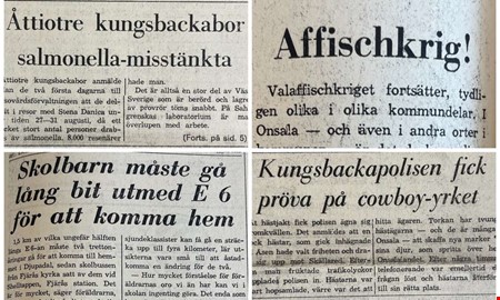Historiska glimtar: Salmonella och skolbarn utmed E6