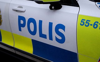 Sprang från polisen – hamnade i Kungsbackaån