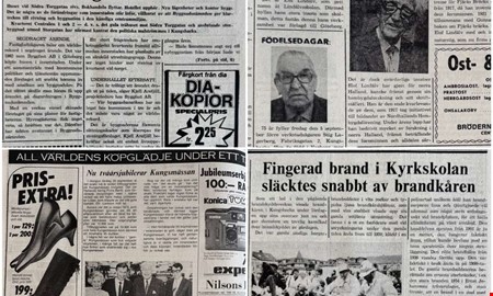 För 40 år sedan: Kungsbacka byggdes om