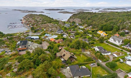 Villa med havsutsikt och spautrymme lockade