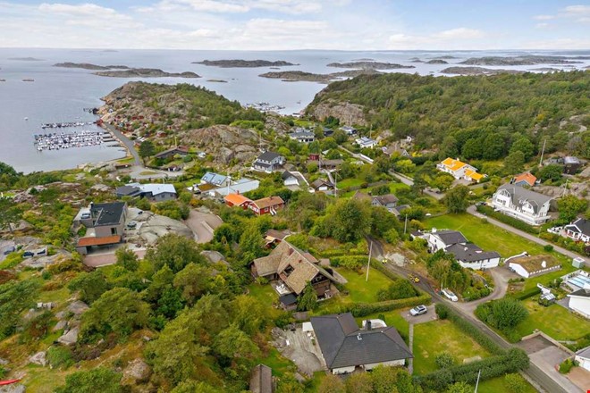 Villa med havsutsikt och spautrymme lockade