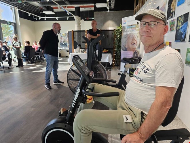 De cyklade på Kungsmässan – för att stärka minnet