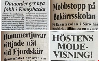 Historiska glimtar: Hummertjuvar, tågkritik och höstmode