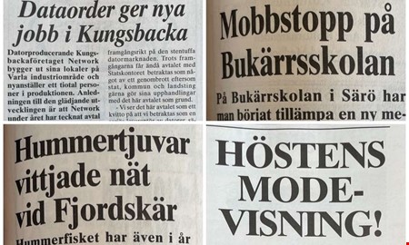 Historiska glimtar: Hummertjuvar, tågkritik och höstmode