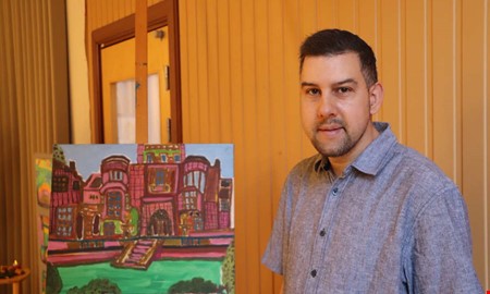 Här ställer de ut konsten – från Daglig verksamhet