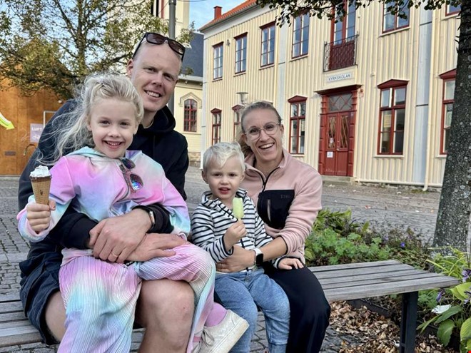 Så njöt Kungsbackaborna i sensommarvärmen