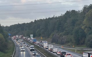 Ny olycka på E6 – två bilar i krock