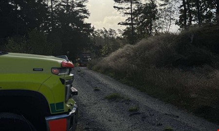 Brand i villa – räddningstjänsten på plats